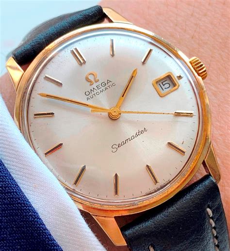 gold omega watch price|omega 14k gold watch price.